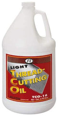 Relton - TCO-16, 1 Gal Bottle Tapping Fluid - Straight Oil, For Thread Smoothing - Exact Tool & Supply