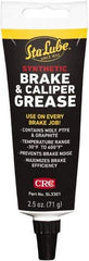 CRC - 2.5 oz Tube Synthetic High Temperature Grease - Black, High Temperature, 450°F Max Temp, NLGIG 2, - Exact Tool & Supply