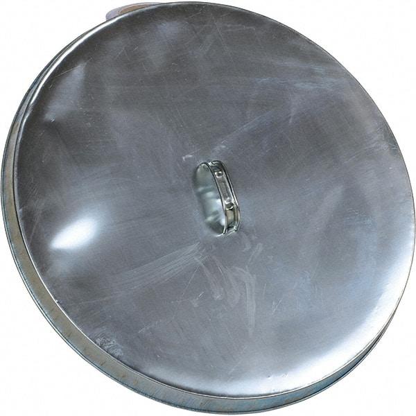 Vestil - 55 Gal, Steel Drum Cover - 25" Diam, Rigid Smooth Liner - Exact Tool & Supply