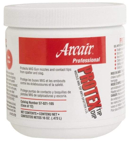 Victor - Protex Tip-Dip Anti-Spatter Gel - 16 oz Jar - Exact Tool & Supply