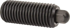 Vlier - 1-8, 2-13/32" Thread Length, 1/2" Plunger Projection, Steel Threaded Spring Plunger - 1/2 (Hex)" Max Plunger Diam, 2-13/32" Plunger Length, 16 Lb Init End Force, 68 Lb Final End Force, 1/2" Hex - Exact Tool & Supply