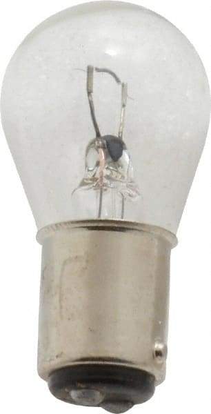 Value Collection - 12 Volt, Stop & Flasher Automotive Miniature Lamp - 23.04 Watt, Clear - Exact Tool & Supply