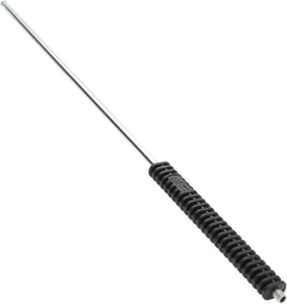 Value Collection - 4,000 Max psi Molded Grip Pressure Washer Lance - 36" Long, Zinc Plated - Exact Tool & Supply
