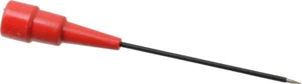 Pomona - Red Electrical Test Equipment Jack - Use with Digital Multimeters - Exact Tool & Supply