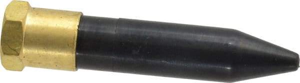 Value Collection - Blow Gun Safety Nozzle - 1/4 NPT, 3.15" Hose Length, 120 psi - Exact Tool & Supply