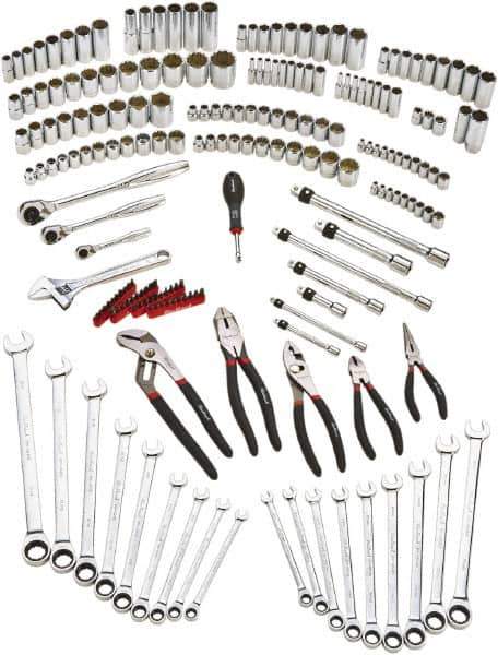 Blackhawk by Proto - 205 Piece 1/4, 3/8 & 1/2" Drive Master Tool Set - Tools Only - Exact Tool & Supply