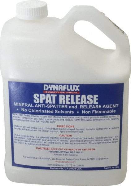 Dynaflux - Mineral Emulsion Anti-Spatter - 1 Gal Jug - Exact Tool & Supply