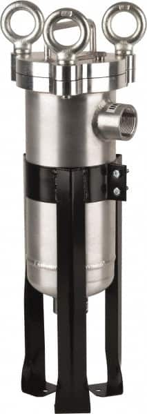 Pentair - 1-1/4 Inch, Aluminum, Bag Filter Housing - Exact Tool & Supply