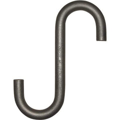 Peerless Chain - Trade Size 5/16", 3/4" Opening, Alloy Steel Shot Blasted/Rust Inhibitor S-Hook - 325 Lb Capacity, 0.31" Wire, 2-3/4" OAL - Exact Tool & Supply