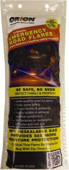 ORION Safety - 18 Piece, Road Flare Highway Safety Kit - Eighteen 15 Minute Flares - Exact Tool & Supply