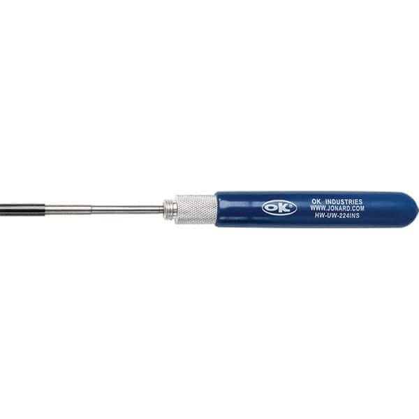 OK Industries - 24 Wrapping and 26 Unwrapping, 20 Unwrapping and 22 Wrapping AWG, Aluminum, Hand Turning Wire Wrapping and Unwrapping Tool - Noninsulated, 1 Inch Deep - Exact Tool & Supply