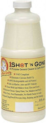 Bare Ground Solutions - 28oz of 1 Shot Graffiti Remover & Cleaner - 1 Shot Graffiti Remover is a 100% biodegradable and all-natural cleaner removes grease, spray paint, tar, markers and pencil from hard surfaces. - Exact Tool & Supply