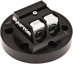 Raptor Workholding - 3/4" Jaw Width, 2" High x 4.33" Wide Dovetail Vise - For Use with 4 & 5 Axis Workholding Systems - Exact Tool & Supply