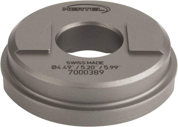 Hertel - 6.81mm Bore Diam, 3.3mm Body Diam, Boring Bar Holder & Adapter - 10mm Screw Thread Lock, External Coolant - Exact Tool & Supply