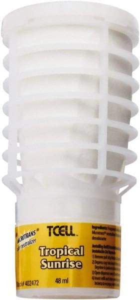 Rubbermaid - 48 mL Air Freshener Dispenser Refill - Tropical, Compatible with TCell Odor Control System Dispensers - Exact Tool & Supply