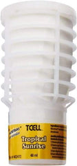 Rubbermaid - 48 mL Air Freshener Dispenser Refill - Tropical, Compatible with TCell Odor Control System Dispensers - Exact Tool & Supply
