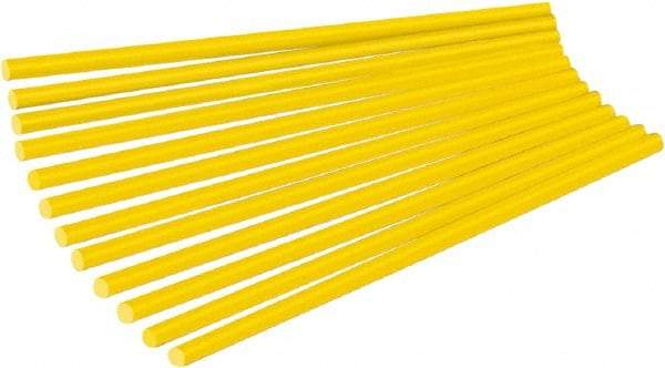 Markal - Yellow All Purpose Wax Crayon - Flat Tip - Exact Tool & Supply
