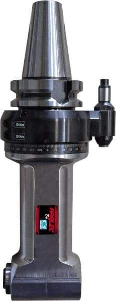 Parlec - Right Angle Milling Head - CAT50 Spindle Taper, Compatible with CNC Machine, Includes Grease, Instructions, Stop Block and Wrenches - Exact Tool & Supply