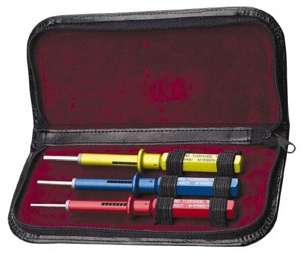 Jonard Tools - Pin Extraction Tool Set - For Use with Contact Size 12, Contact Size 16, Contact Size 20 - Exact Tool & Supply