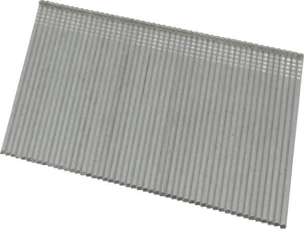 DeWALT - 16 Gauge 2-1/2" Long Finishing Nails for Power Nailers - Grade 2 Steel, Galvanized Finish, Angled Stick Collation - Exact Tool & Supply