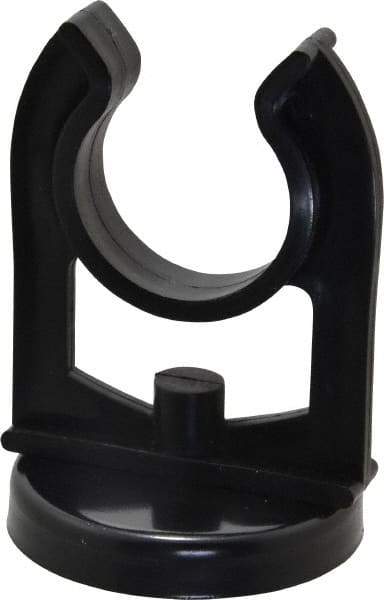 Bayco - 3 Inch Long x 2.3 Inch Wide, Portable Work Light Magnetic Clip - Black - Exact Tool & Supply