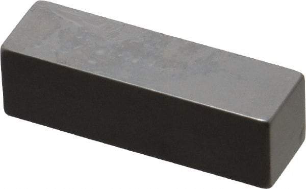 Mitutoyo - 0.35" Rectangular Steel Gage Block - Accuracy Grade 0, Includes Certificate of Inspection - Exact Tool & Supply