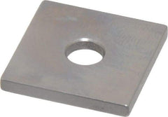 Mitutoyo - 0.11" Square Steel Gage Block - Accuracy Grade 0, Includes Certificate of Inspection - Exact Tool & Supply
