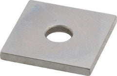 Mitutoyo - 0.1" Square Steel Gage Block - Accuracy Grade 0, Includes Certificate of Inspection - Exact Tool & Supply