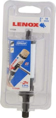 Lenox - 3/4" Diam, 1-9/16" Cutting Depth, Hole Saw - Bi-Metal Saw, Toothed Edge - Exact Tool & Supply
