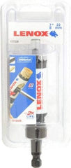 Lenox - 7/8" Diam, 1-9/16" Cutting Depth, Hole Saw - Bi-Metal Saw, Toothed Edge - Exact Tool & Supply