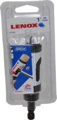 Lenox - 1" Diam, 1-9/16" Cutting Depth, Hole Saw - Bi-Metal Saw, Toothed Edge - Exact Tool & Supply