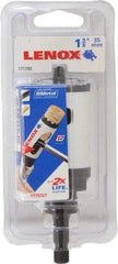 Lenox - 1-3/8" Diam, 1-9/16" Cutting Depth, Hole Saw - Bi-Metal Saw, Toothed Edge - Exact Tool & Supply