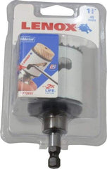 Lenox - 1-3/4" Diam, 1-9/16" Cutting Depth, Hole Saw - Bi-Metal Saw, Toothed Edge - Exact Tool & Supply