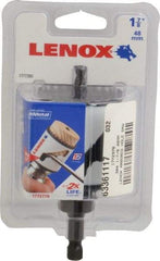 Lenox - 1-7/8" Diam, 1-9/16" Cutting Depth, Hole Saw - Bi-Metal Saw, Toothed Edge - Exact Tool & Supply