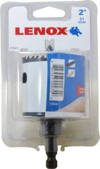 Lenox - 2" Diam, 1-9/16" Cutting Depth, Hole Saw - Bi-Metal Saw, Toothed Edge - Exact Tool & Supply