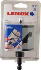 Lenox - 2-3/8" Diam, 1-9/16" Cutting Depth, Hole Saw - Bi-Metal Saw, Toothed Edge - Exact Tool & Supply