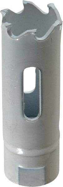 Lenox - 3/4" Diam, 1-1/2" Cutting Depth, Hole Saw - Carbide-Tipped Saw, Toothed Edge - Exact Tool & Supply