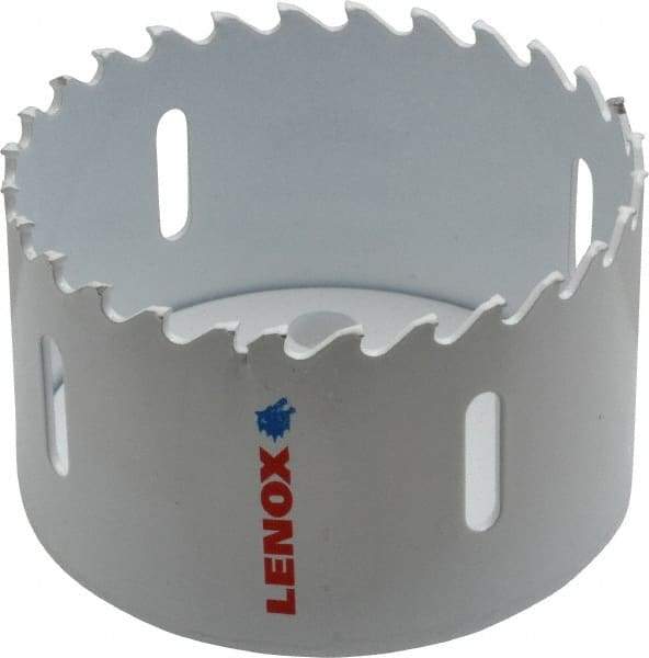 Lenox - 3" Diam, 1-1/2" Cutting Depth, Hole Saw - Carbide-Tipped Saw, Toothed Edge - Exact Tool & Supply