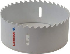 Lenox - 4-1/4" Diam, 1-1/2" Cutting Depth, Hole Saw - Carbide-Tipped Saw, Toothed Edge - Exact Tool & Supply