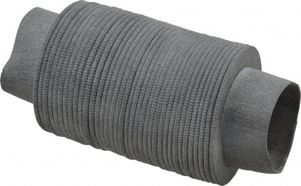 Made in USA - 24 Inch Long, 0.04 Inch Thick, Nylon Airtight Molded Bellows - 2 Inch Inside Diameter - Exact Tool & Supply
