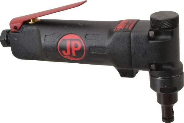 PRO-SOURCE - Pneumatic Power Nibbler - 16 Gauge Cutting Capacity, 1/4 NPT Inlet, 4 CFM, 6.2 bar - Exact Tool & Supply