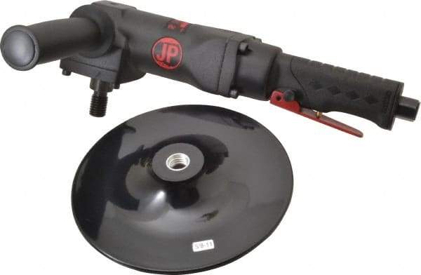 PRO-SOURCE - 7" Max Disc, 4,500 RPM, Pneumatic Handheld Disc Sander - 3.2 CFM, 1/4 NPT Inlet, 0.75 hp, 90 psi - Exact Tool & Supply