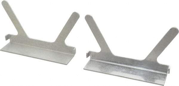 Gibraltar - 6" Jaw Width, Aluminum, Vise Jaw Cap - Press On Attachment - Exact Tool & Supply