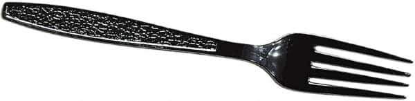 Solo - Solo Guildware Heavyweight Plastic Forks - Black - Exact Tool & Supply
