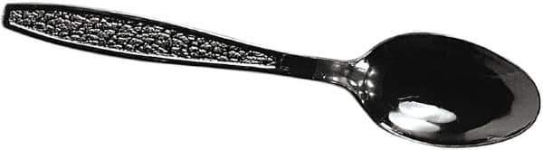 Solo - SOLO Cup Company Guildware Heavyweight Plastic Teaspoons - Black - Exact Tool & Supply