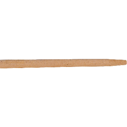 Tapered Wood Handle for Push Broom, Sanded. 1 5/6″ Diameter, 60″ L - Exact Tool & Supply