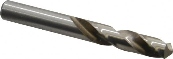 Cleveland - 0.404" 118° Spiral Flute High Speed Steel Screw Machine Drill Bit - Exact Tool & Supply