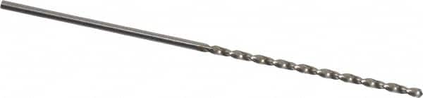 Cleveland - #43 118° Spiral Flute High Speed Steel Taper Length Drill Bit - Exact Tool & Supply