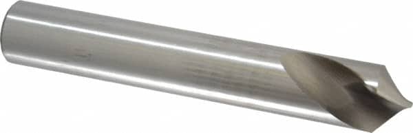 Cleveland - 1" Body Diam, 90°, 6" OAL, High Speed Steel Spotting Drill - Exact Tool & Supply