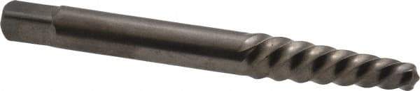 Cleveland - Spiral Flute Screw Extractor - #4 Extractor for 7/16 to 9/16" Screw, 2-7/8" OAL - Exact Tool & Supply